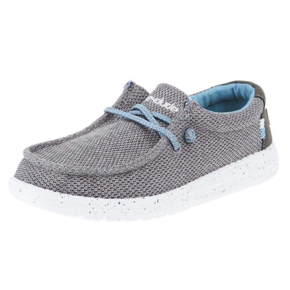 Heydude Youth Hey Dude Wally Sox Sharkskin Casual Shoe 3 Heydude Youth Hey Dude Wally Sox Sharkskin Casual Shoe