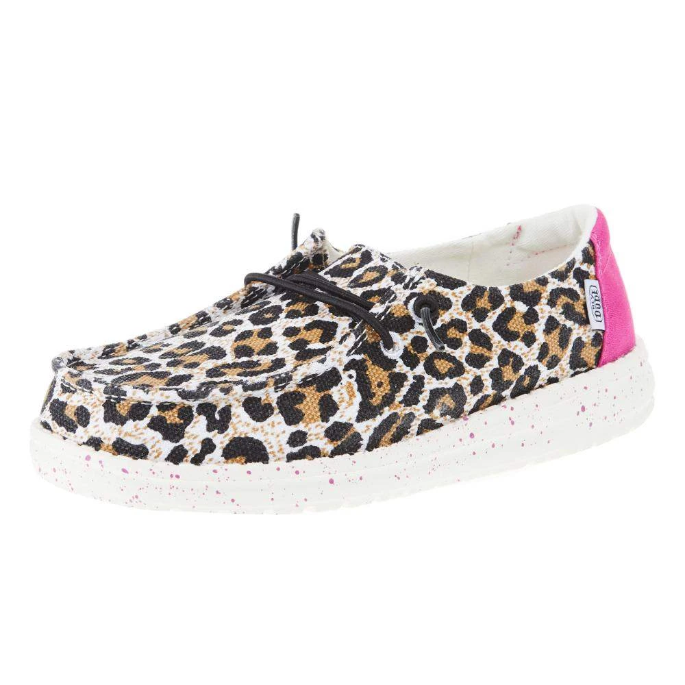 Heydude Youth Hey Dude Wendy Cheetah Cat Casual Shoe 3 Heydude Youth Hey Dude Wendy Cheetah Cat Casual Shoe