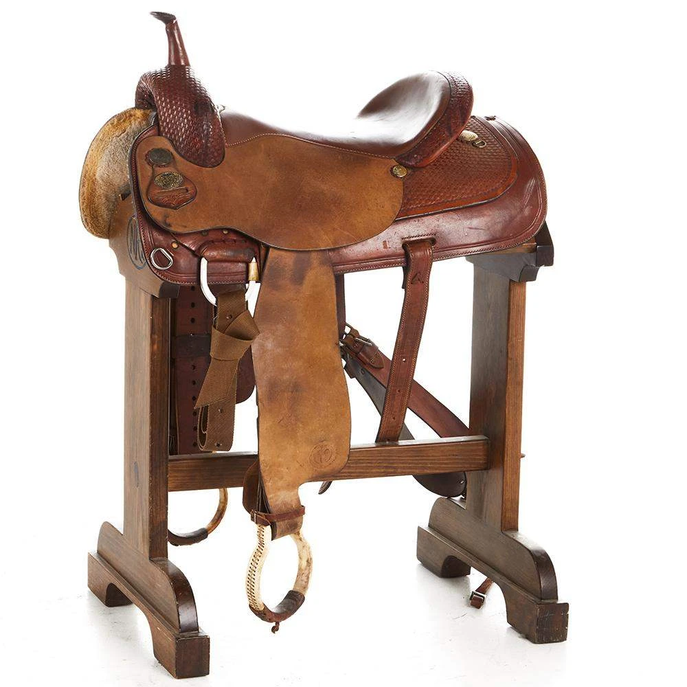NRS Used 17in Circle Y Cutting Saddle 3 NRS Used 17in Circle Y Cutting Saddle