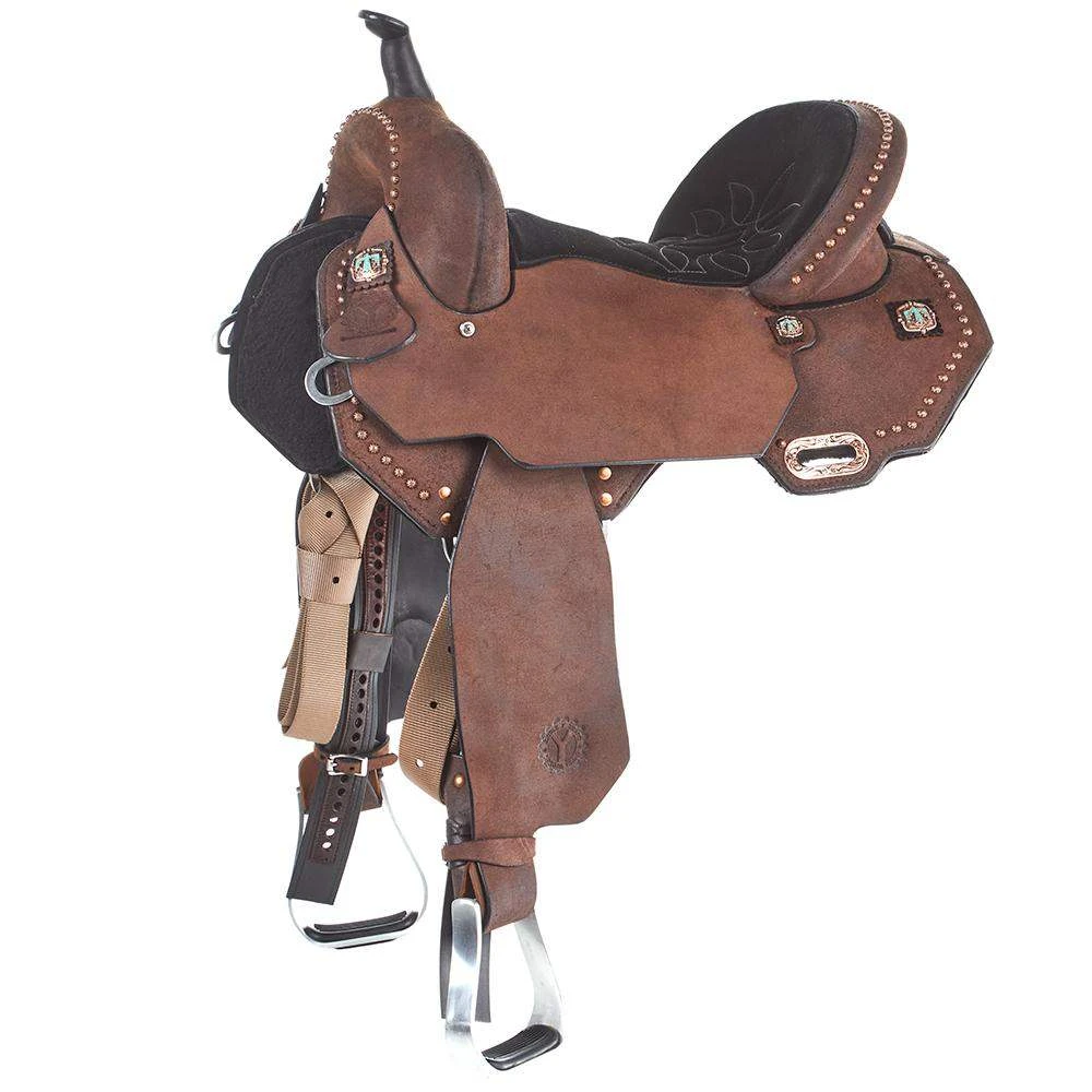 Circle Y Saddlery Just B Natural 14 1/2 Inch Barrel Saddle 3 Circle Y Saddlery Just B Natural 14 1/2 Inch Barrel Saddle