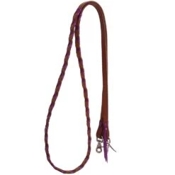 Rafter T Ranch Company Leather Laced Barrel Reins -NRS || STANCE || Classic Shop 173756 471106