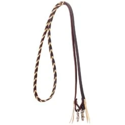 Rafter T Ranch Company Leather Laced Barrel Reins -NRS || STANCE || Classic Shop 173756 477481