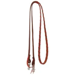 Rafter T Ranch Company Leather Laced Barrel Reins -NRS || STANCE || Classic Shop 173756 723077