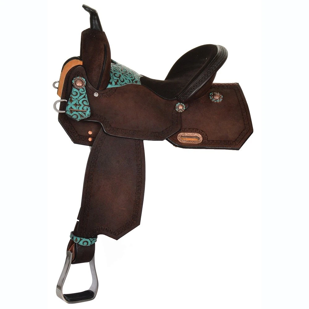 High Horse 15in. Madison Barrel Saddle 3 High Horse 15in. Madison Barrel Saddle