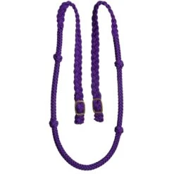 Mustang Cable Knotted Lifter Barrel Rein 14 Mustang Cable Knotted Lifter Barrel Rein -NRS || STANCE || Classic Shop 208935 639613