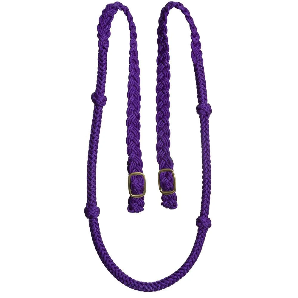 Mustang Cable Knotted Lifter Barrel Rein 8 Mustang Cable Knotted Lifter Barrel Rein - Image 6