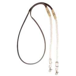 Cashel Company Adjustable Leather And Braided Rope Reins With Rawhide Accents 14 Cashel Company Adjustable Leather And Braided Rope Reins With Rawhide Accents -NRS || STANCE || Classic Shop 211253 650023
