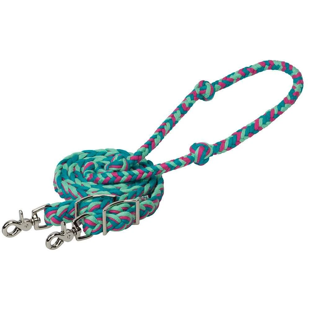 Weaver Leather Ecoluxe Bamboo 8ft Flat Barrel Reins 8 Weaver Leather Ecoluxe Bamboo 8ft Flat Barrel Reins - Image 6