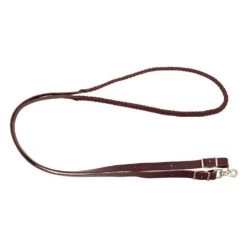 Cowboy Tack Latigo 5 Plait Leather 3/4x8ft Roping Reins
