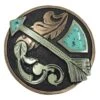 NRS Turquoise Arrow Round Saddle Concho Set 1 NRS Turquoise Arrow Round Saddle Concho Set -NRS || STANCE || Classic Shop 233252 746743
