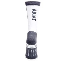Nestery Hoisery Unisex Ariat Venttex Grey 2pk Mid Calf Performance Socks -NRS || STANCE || Classic Shop 2351 G 3
