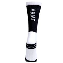 Nestery Hoisery Unisex Ariat Venttex White 2pk Mid Calf Performance Socks -NRS || STANCE || Classic Shop 2351 W 3