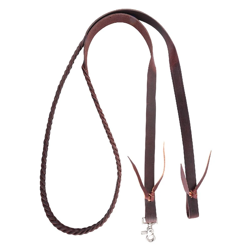 Martin Saddlery 5 Plait Latigo Rope Rein 7/8 In. X 7 1/2 Ft. 3 Martin Saddlery 5 Plait Latigo Rope Rein 7/8 In. X 7 1/2 Ft.