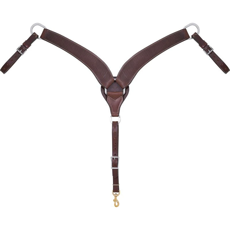 Weaver Leather Basin Cowboy Roper Breast Collar 3 Weaver Leather Basin Cowboy Roper Breast Collar