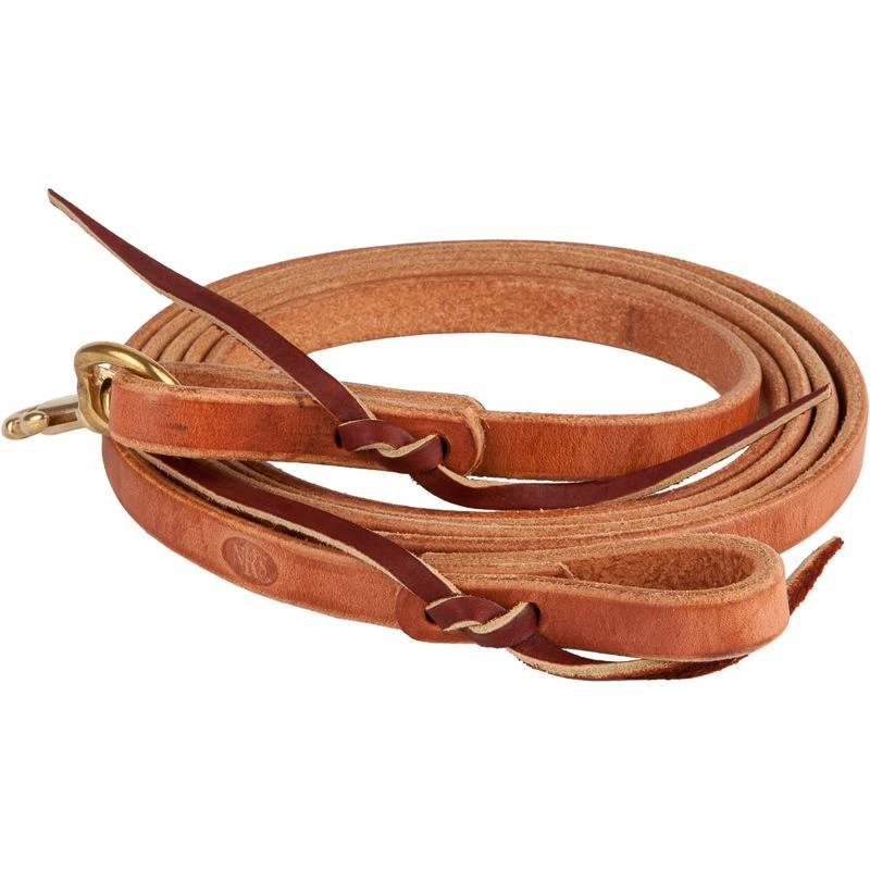 Nrs Tack Flat 5/8 In. X 8 Ft. Roping Reins 3 Nrs Tack Flat 5/8 In. X 8 Ft. Roping Reins