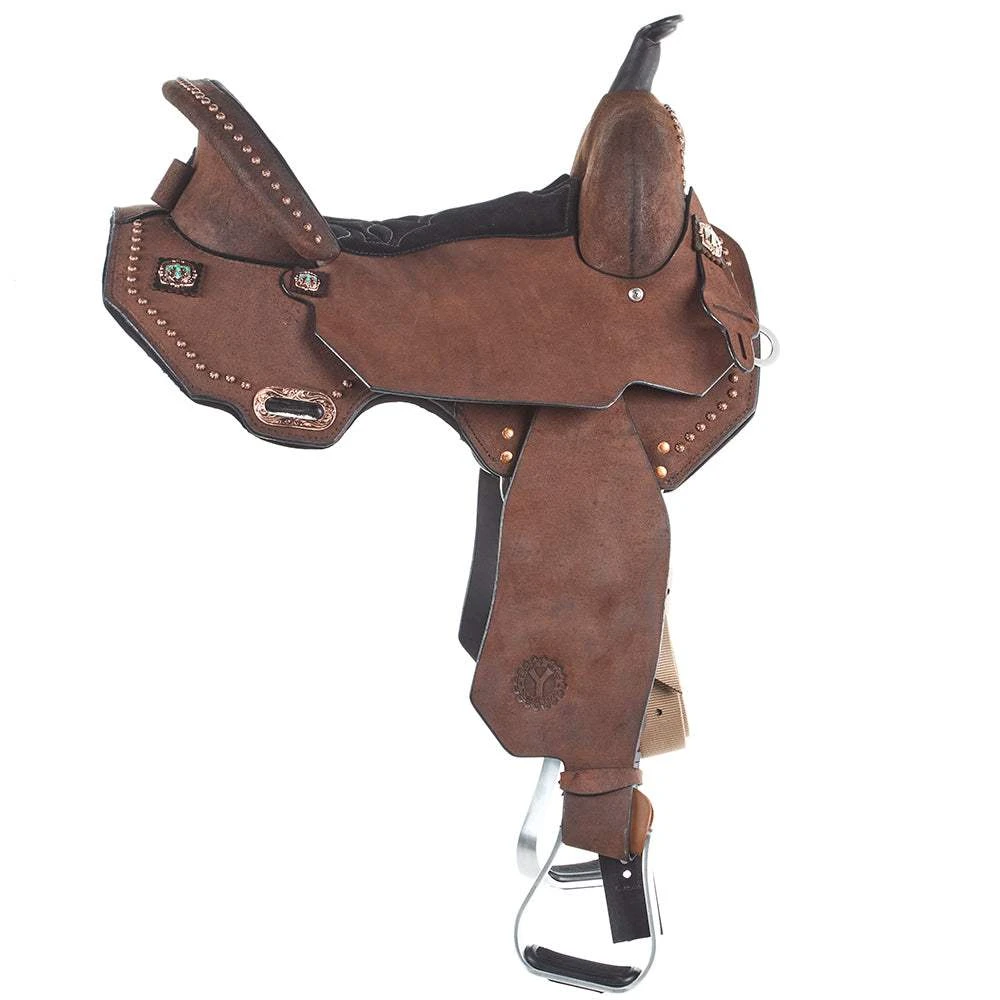 Circle Y Saddlery Just B Natural 14 1/2 Inch Barrel Saddle 4 Circle Y Saddlery Just B Natural 14 1/2 Inch Barrel Saddle - Image 2