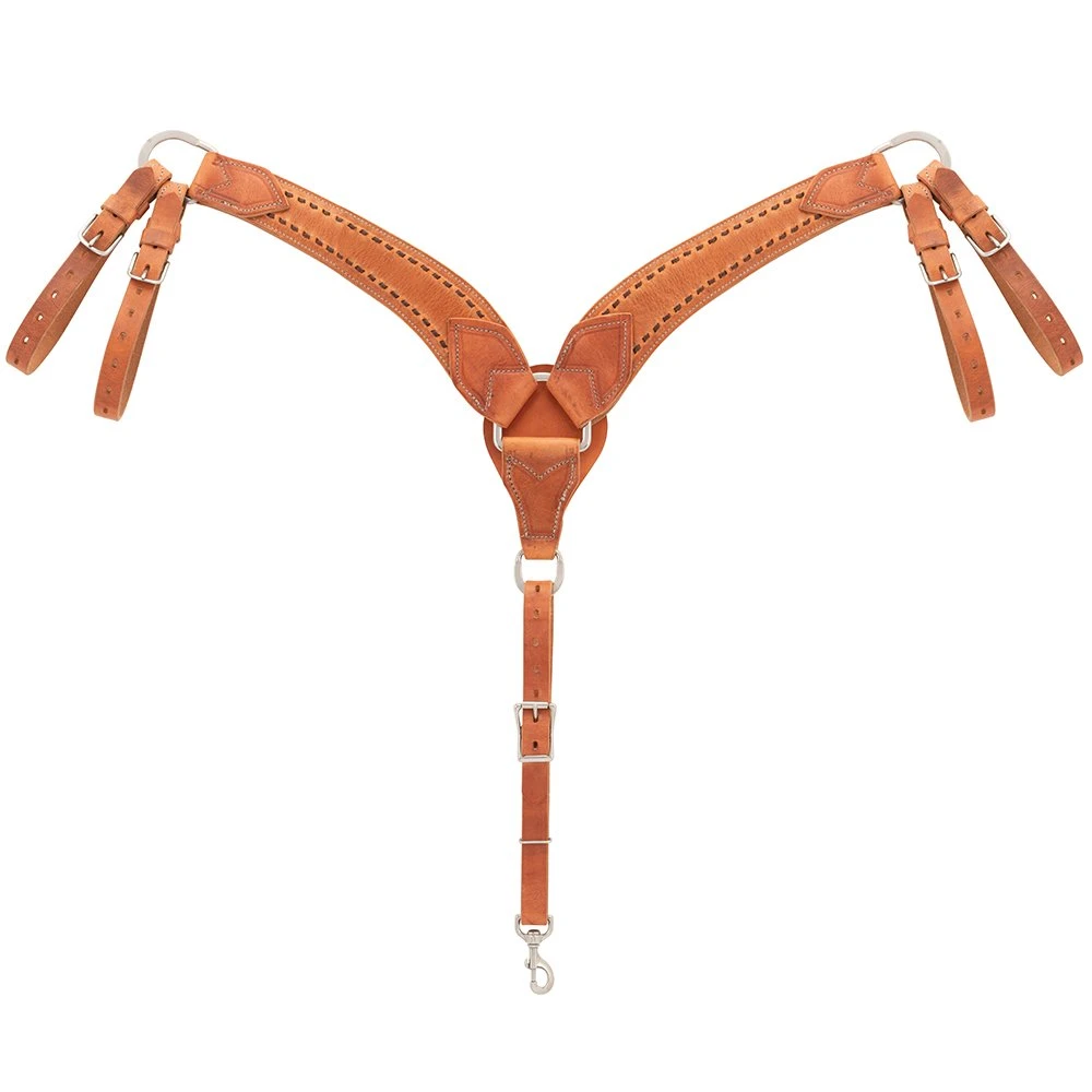 Weaver Leather Buckstitch Roper Breast Collar 4 Weaver Leather Buckstitch Roper Breast Collar - Image 2
