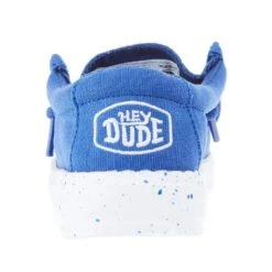 Heydude Toddler Hey Dude Wally Slub True Blue Canvas Casual Shoe -NRS || STANCE || Classic Shop 40029 428 04