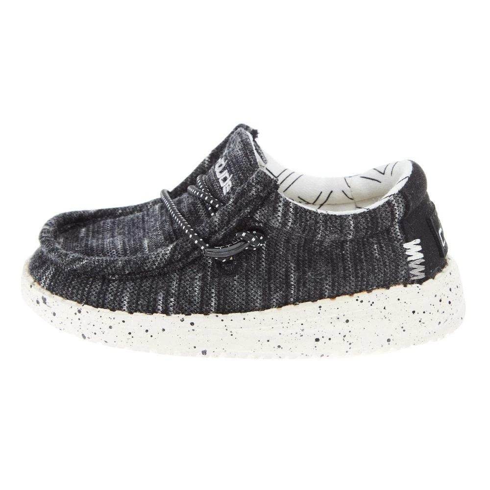 Heydude Wally Toddler Stretch Black 5 Heydude Wally Toddler Stretch Black - Image 3