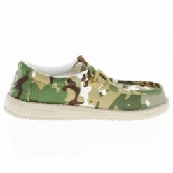Heydude Youth Hey Dude Wally Ripstop Camo Casual Shoe -NRS || STANCE || Classic Shop 40042 9CQ 05