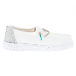 Heydude Youth Hey Dude Wendy Disco White Casual Shoe 11 Heydude Youth Hey Dude Wendy Disco White Casual Shoe -NRS || STANCE || Classic Shop 40099 1JJN 05