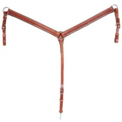 Circle Y Saddlery Reg Oil 1 1/2in. Shell Tooled Breast Collar -NRS || STANCE || Classic Shop 4280 2004 3