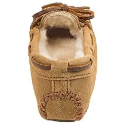 Minnetonka Kids Cassie Cinnamon Suede Slipper -NRS || STANCE || Classic Shop 4811 31
