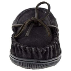 Minnetonka Kids Charcoal House Shoe 8 Minnetonka Kids Charcoal House Shoe -NRS || STANCE || Classic Shop 48537 02