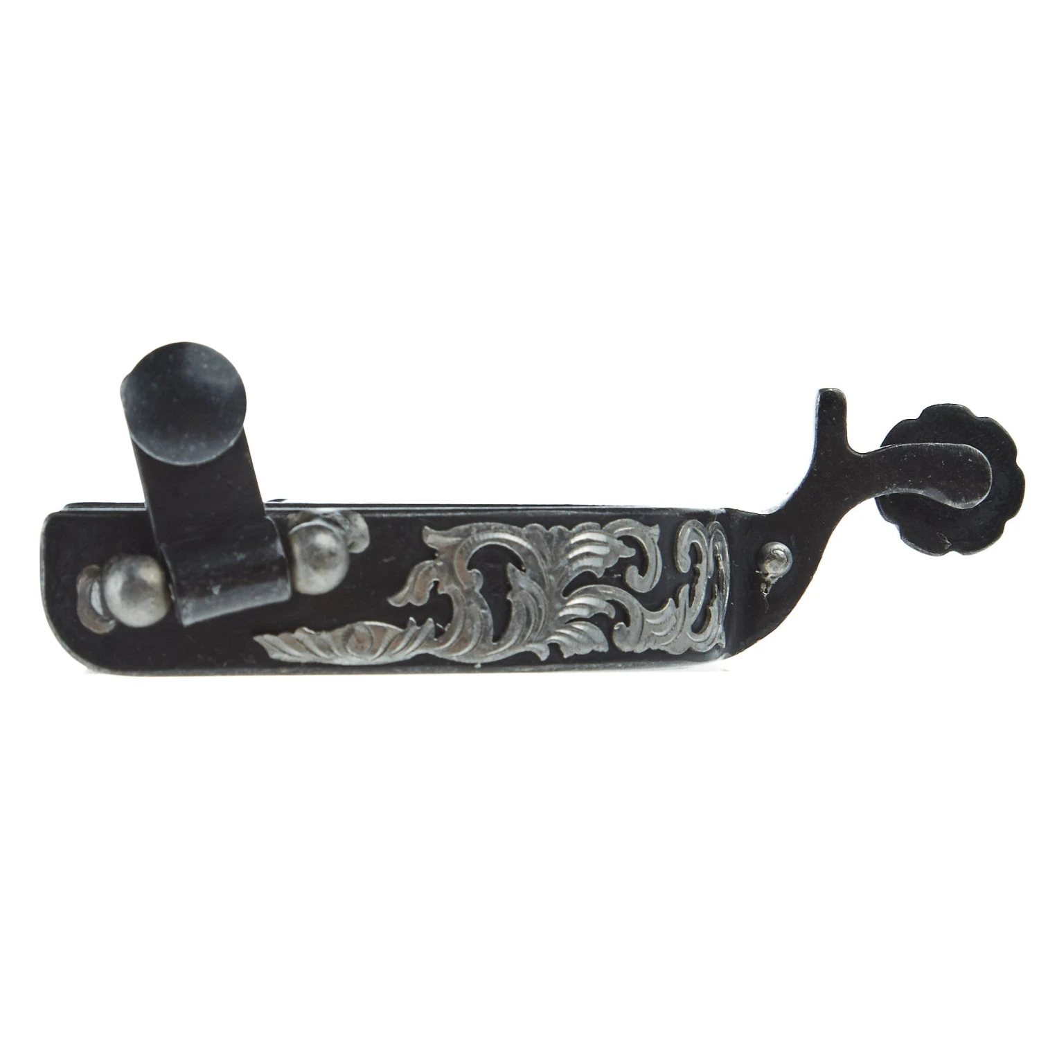 Cowboy Tack Walt Woodard Legend Collection Ladies 3/4 Inch Spurs 4 Cowboy Tack Walt Woodard Legend Collection Ladies 3/4 Inch Spurs - Image 2