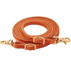 Nrs Tack 1/2 In. X 8 Ft. Herman Oak Roping Reins
