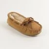 Minnetonka Kids Cassie Cinnamon Suede Slipper -NRS || STANCE || Classic Shop 78833 default l