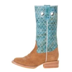 Kids Hondo Maple Rough Out Turqoise Top Boot -NRS || STANCE || Classic Shop 802 2