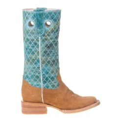 Kids Hondo Maple Rough Out Turqoise Top Boot -NRS || STANCE || Classic Shop 802 4