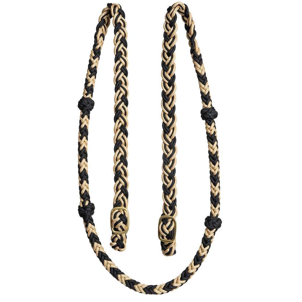 Mustang Cable Knotted Lifter Barrel Rein 4 Mustang Cable Knotted Lifter Barrel Rein - Image 2