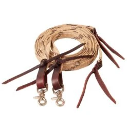 Mustang Flat Split Rein W/latigo Water Loops -NRS || STANCE || Classic Shop 8181 fromShopify 1