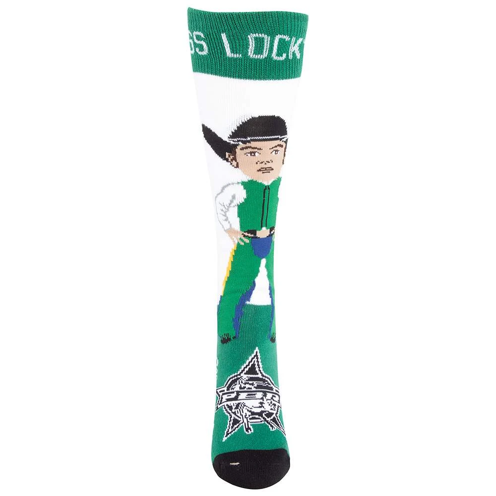 For Bare Feet Unisex FBF Wrangler PBR Jess Lockwood Signing Bonus OSFM Sock 4 For Bare Feet Unisex FBF Wrangler PBR Jess Lockwood Signing Bonus OSFM Sock - Image 2