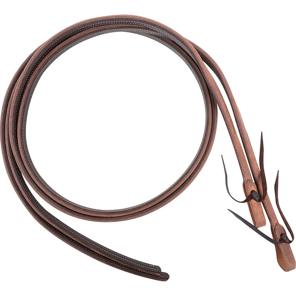 Martin Saddlery Heavy Harness And Latigo, Doubled & Stitched Split Reins 3 Martin Saddlery Heavy Harness And Latigo, Doubled & Stitched Split Reins