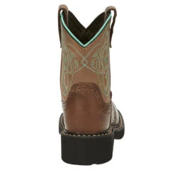 Justin Boots Kids Nuri Tan Round Toe Boot -NRS || STANCE || Classic Shop 9622JR 4