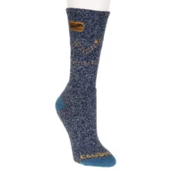 For Bare Feet Men's Blue Jean Wrangler Patch Boot Sock -NRS || STANCE || Classic Shop A301MAR 2