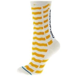 Stance Men's Yellow I'm Lost Crew Socks -NRS || STANCE || Classic Shop A555A22IML OFW 05