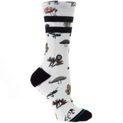 Stance Men's Off White Nice Catch Crew Socks -NRS || STANCE || Classic Shop A555B22NIC OFW 2