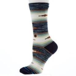 Stance Unisex Palama Navy Crew Socks -NRS || STANCE || Classic Shop A555B23PAL NVY 03