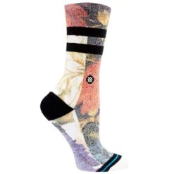 Stance Unisex Off White Mirth Crew Socks -NRS || STANCE || Classic Shop A555C21MIR 2