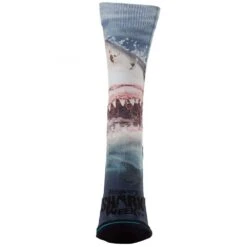 Stance Unisex Pearly Whites Crew Socks -NRS || STANCE || Classic Shop A555C22PEA BLU 05