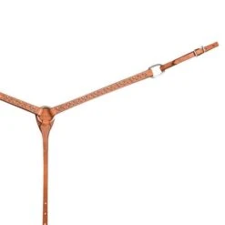 Martin Saddlery 1 In. Skirting Leather Breast Collar W/Copper Dots -NRS || STANCE || Classic Shop BC10021P38 20NATURAL 20copy