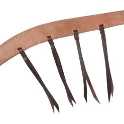 Martin Saddlery 1-3/4in Harness Leather Breast Collar W/Blood Knots -NRS || STANCE || Classic Shop BC134HRBK 20CLOSEUP 20copy