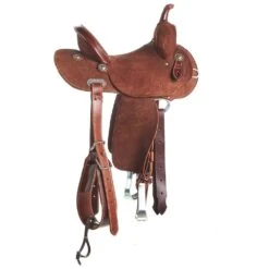 Burns Saddlery 13 Inch 20HDX Chocolate Roughout Barrel Saddle 6 Burns Saddlery 13 Inch 20HDX Chocolate Roughout Barrel Saddle -NRS || STANCE || Classic Shop BR 3000 13 20 HDX 1