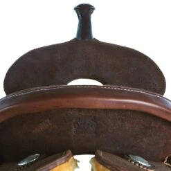 Burns Saddlery 15 Inch 30HD Chocolate Roughout Barrel Saddle -NRS || STANCE || Classic Shop BR 3000 15 30 HD 2