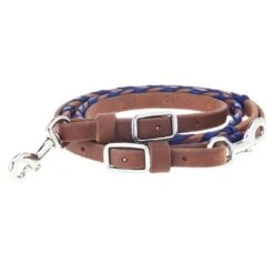 Martin Saddlery 5/8in Latigo Laced Barrel Rein -NRS || STANCE || Classic Shop BR58BLBL3