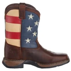 Durango Boots Kids Lil Rebel American Flag Boots 11 Durango Boots Kids Lil Rebel American Flag Boots -NRS || STANCE || Classic Shop DBT0159 05